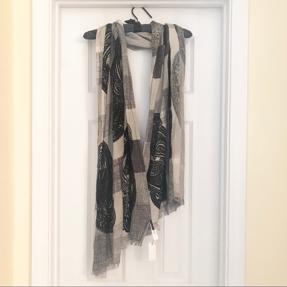 🔥 NWT Talbots Cotton Scarf